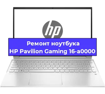 Чистка от пыли и замена термопасты на ноутбуке HP Pavilion Gaming 16-a0000 в Красноярске